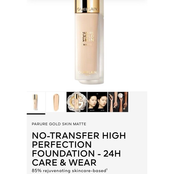 Guerlain Parure Gold Skin foundation 1N - Picture 1 of 6